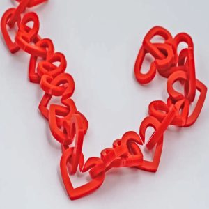 Cadenas-Corazón-Partido-para-celular-Impresión-3D