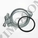 Abrazadera Tipo Cuña DN125 Macho Hembra para Bomba de Concreto