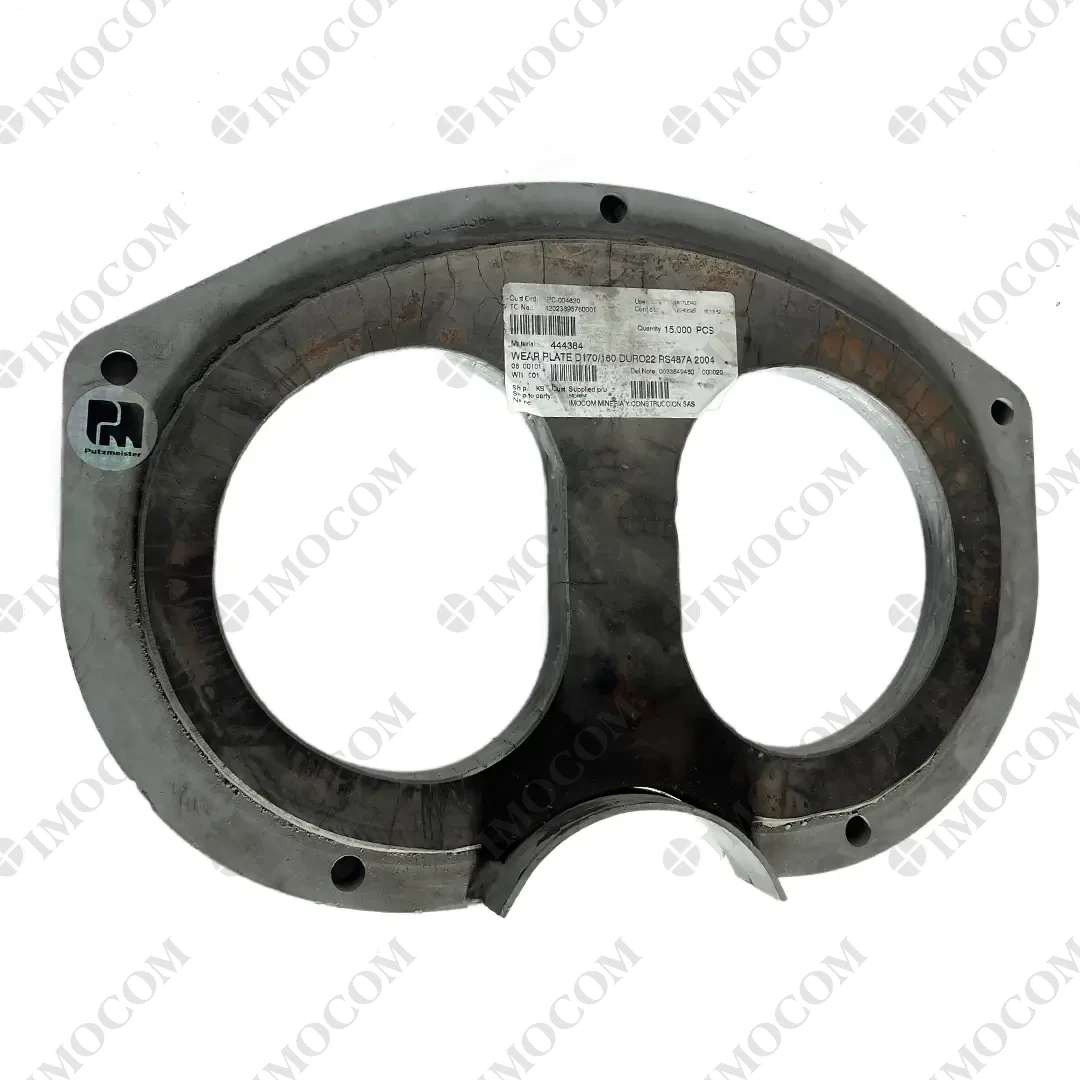 Placa Gafa 444384 imocom Placa Gafa para Bomba de Concreto Putzmeister - Imagen 1