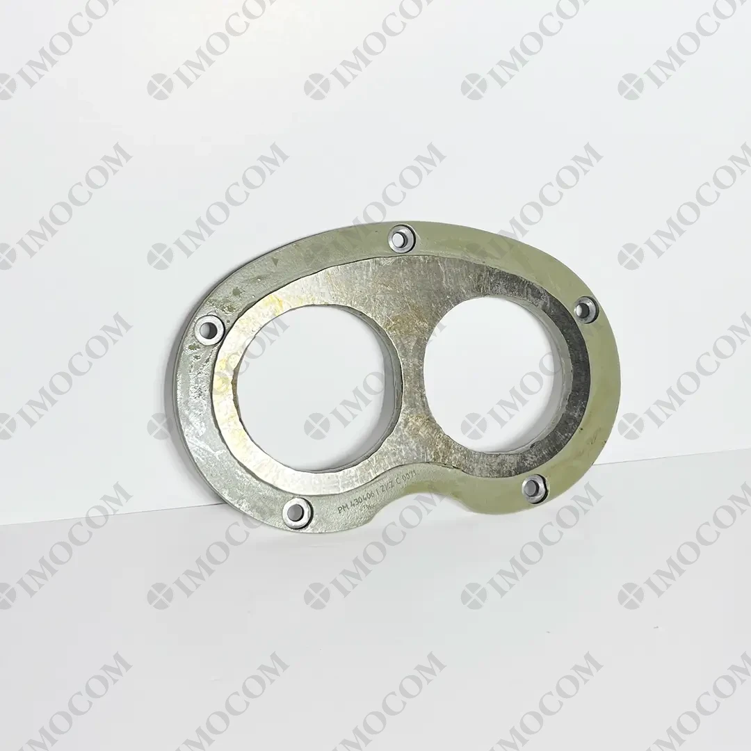 placa gafa 430406 imocom Placa Gafa Putzmeister para Bomba de Concreto - Imagen 1